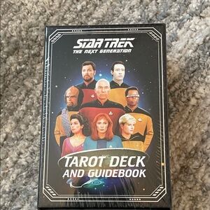 New Sealed Star Trek The Next Generation Tarot Deck & Guidebook 78Cards 128pg Bk